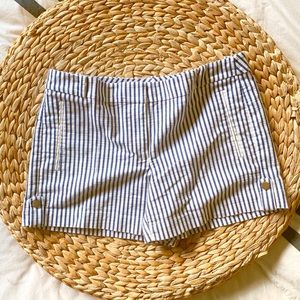 Blue & White Sz 12 White House Black Market Shorts